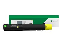 Lexmark - Jaune - original - cartouche de toner LCCP - pour Lexmark CX930dse, CX931dse, CX931dtse 85D00Y0