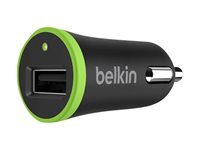 Belkin Car Charger - Adaptateur d'alimentation pour voiture - 1 A (USB) - noir F8J014BTBLK