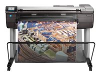 HP DesignJet T830 - imprimante multifonctions - couleur F9A30A#B19