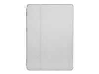 Targus Click-In - Étui à rabat pour tablette - polyuréthane, polyuréthanne thermoplastique (TPU) - argent - 10.2" - 10.5" - pour Apple 10.2-inch iPad (7th generation, 8th generation); 10.5-inch iPad Air (3rd generation); 10.5-inch iPad Pro THZ85011GL