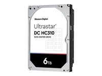 WD Ultrastar DC HC310 HUS726T4TAL5205 - Disque dur - chiffré - 4 To - interne (de bureau) - 3.5" (dans un support de 3,5") - SAS 12Gb/s - 7200 tours/min - mémoire tampon : 256 Mo - FIPS - cryptage TCG avec FIPS 0B36052