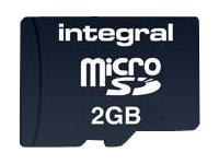 Integral - Carte mémoire flash - 2 Go - micro SD INMSD2GNAV2