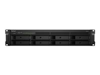 Synology RackStation RS1219+ - Serveur NAS - 8 Baies - rack-montable - SATA 6Gb/s - RAID 0, 1, 5, 6, 10, JBOD - RAM 2 Go - Gigabit Ethernet - iSCSI support - 2U RS1219+