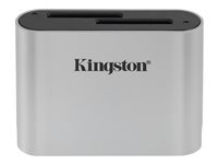 Kingston Workflow - Lecteur de carte (SDHC UHS-I, SDHC UHS-II, SDXC UHS-I, SDXC UHS-II) - USB-C 3.2 Gen 1 WFS-SD