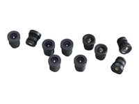 AXIS M12 Megapixel - Objectif CCTV - Focale fixe - iris fixe - 1/2.8" - montage M12 - 2.8 mm - f/2.0 (pack de 10) - pour AXIS P3904-R M12 Network Camera, P3905-R M12 Network Camera, P3915-R M12 Network Camera 5504-951